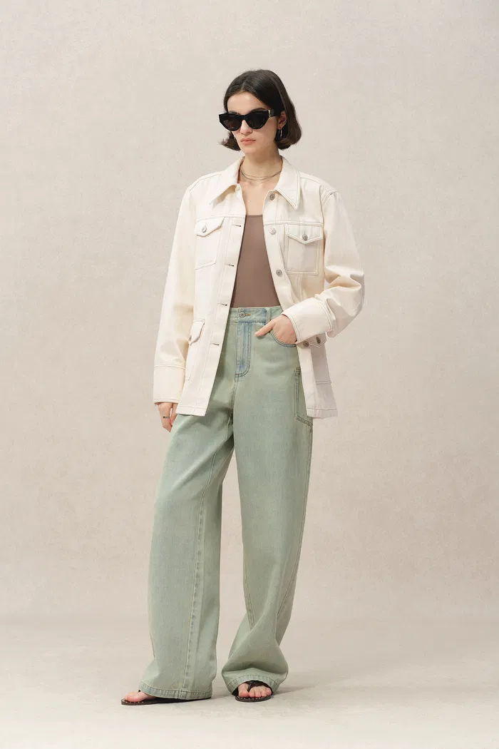 Juno Jacket in Lyocell Denim - Image 6