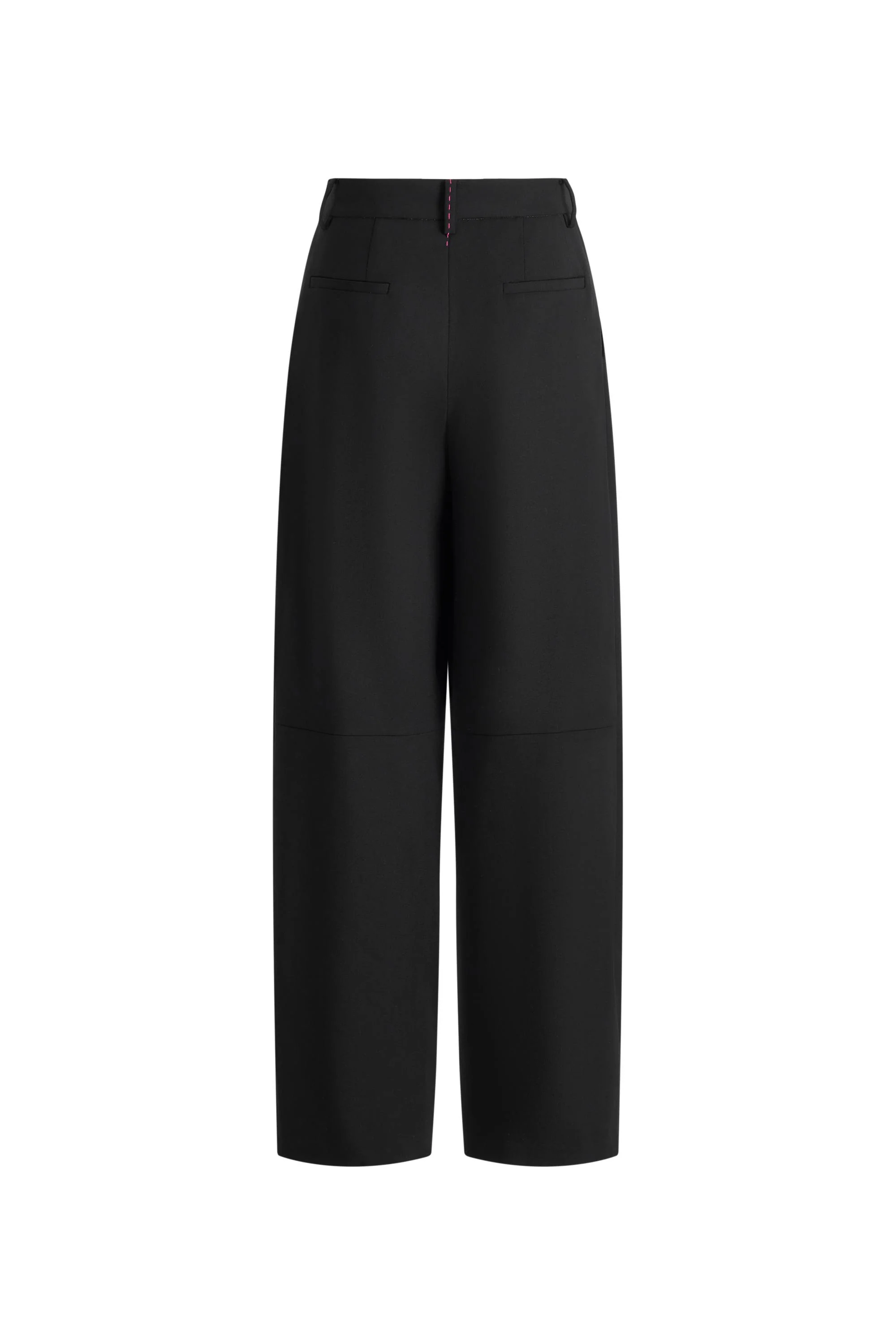 Kaia Wrinkle Resistant Embellished Belt Suit Pants in Fine Wool Suiting - Image 9
