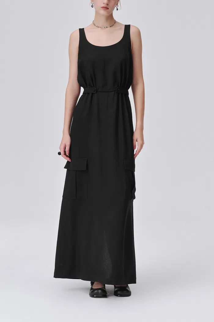 Karida Cargo Tank Dress - Image 4