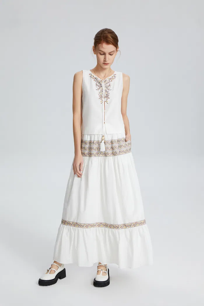 Keira Vest and Skirt Set - Image 3