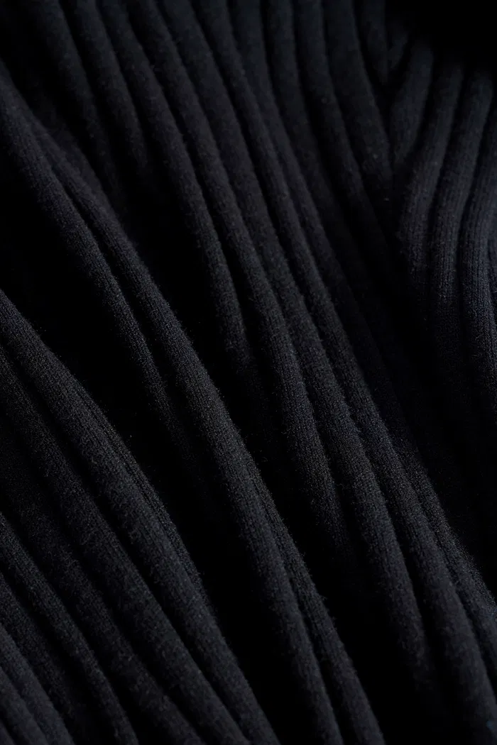 Kiera Double-Zip Cardigan in High Stretch Knit - Image 9