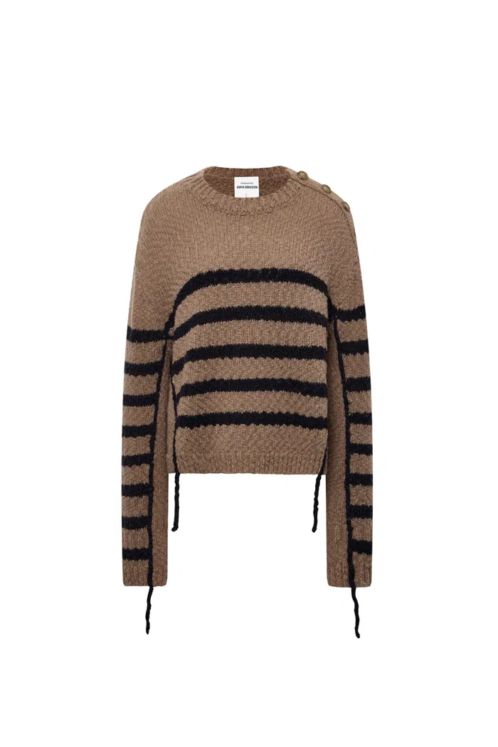 Kirsten Striped Pullover Sweater - Image 10