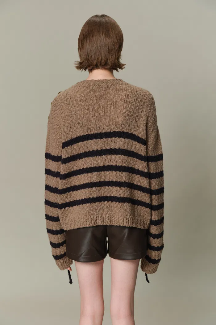 Kirsten Striped Pullover Sweater - Image 7