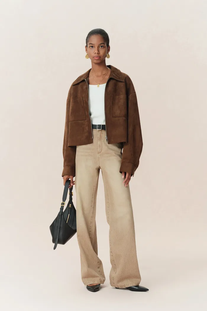 Lauren Single Pocket Jeans in Cotton Denim - Image 2