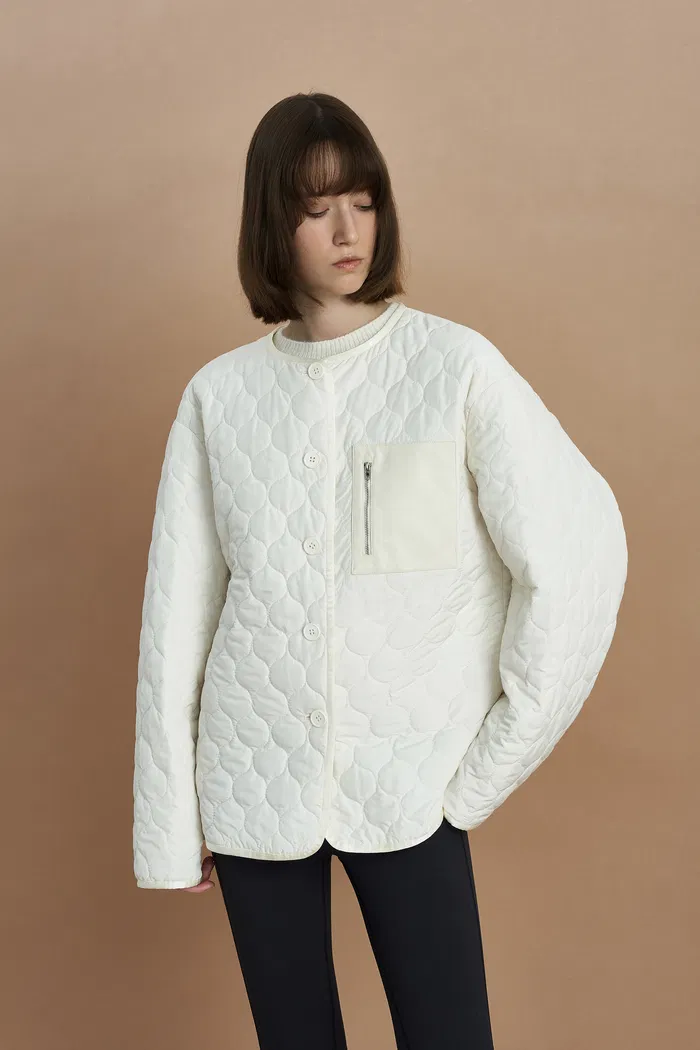 Lenora Water Repellent Quilted Jacket in Durable High Density Fabric - Image 7