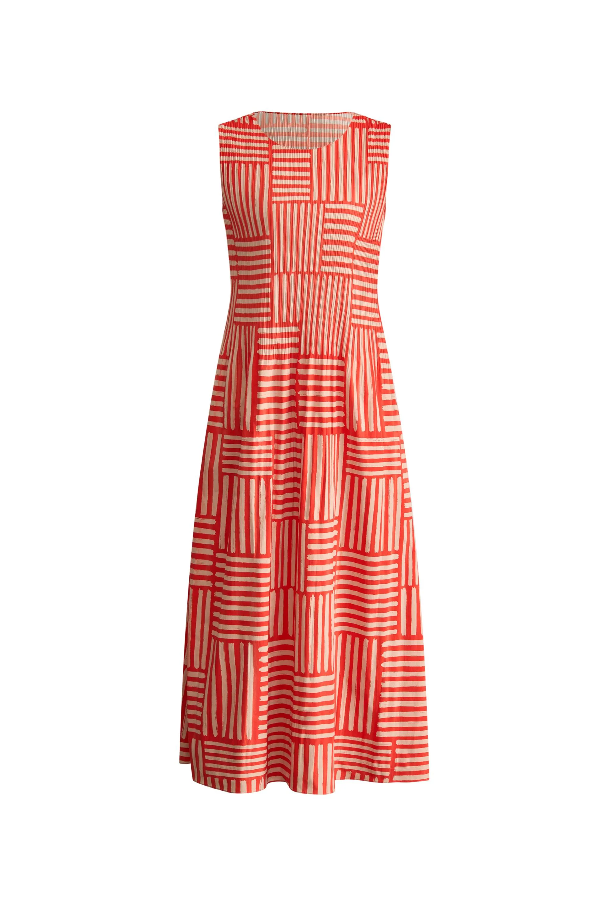 Lim Printed Pleated Maxi Dress - Image 10