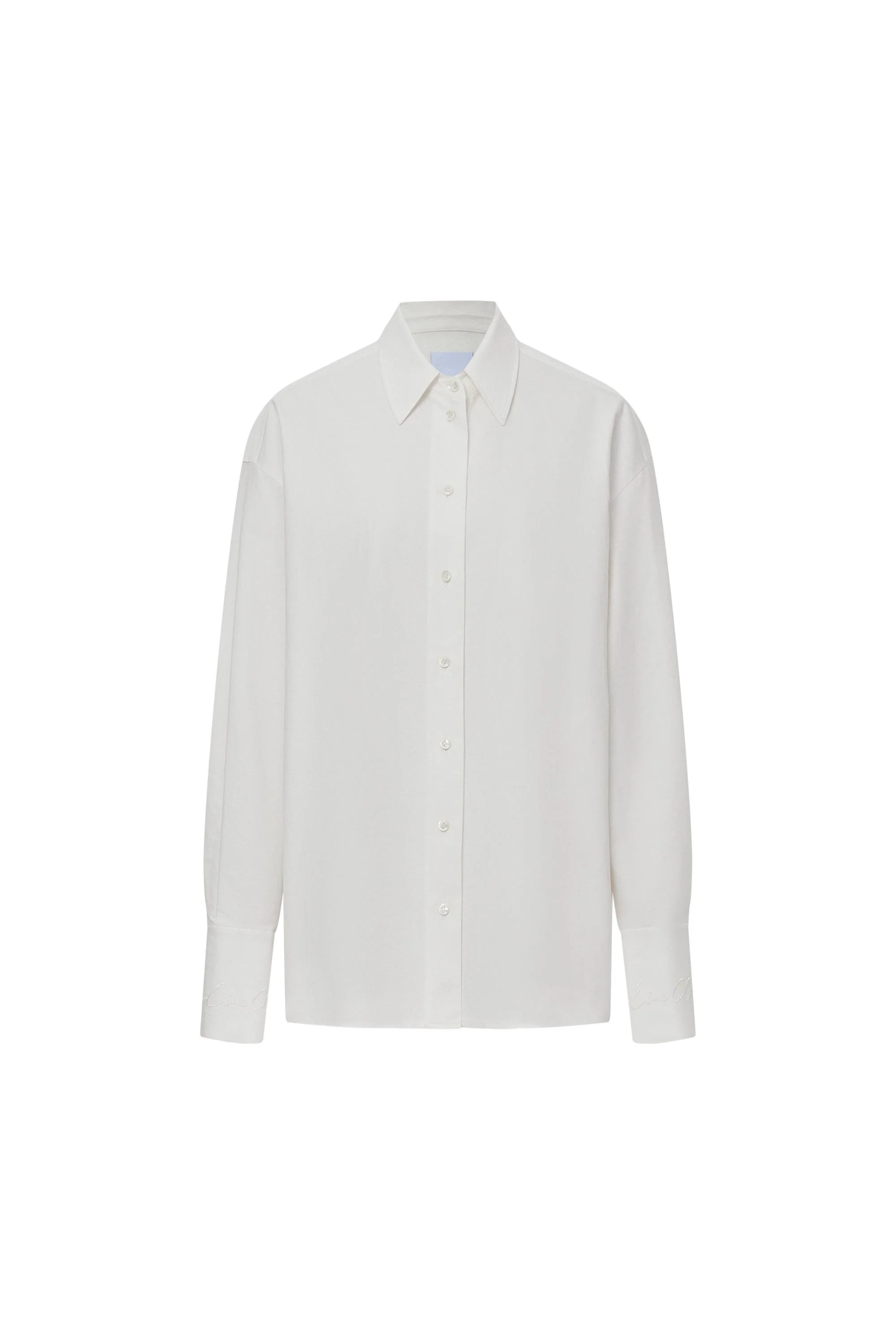 Linda Button-Up Shirt in Oxford Cotton - Image 10