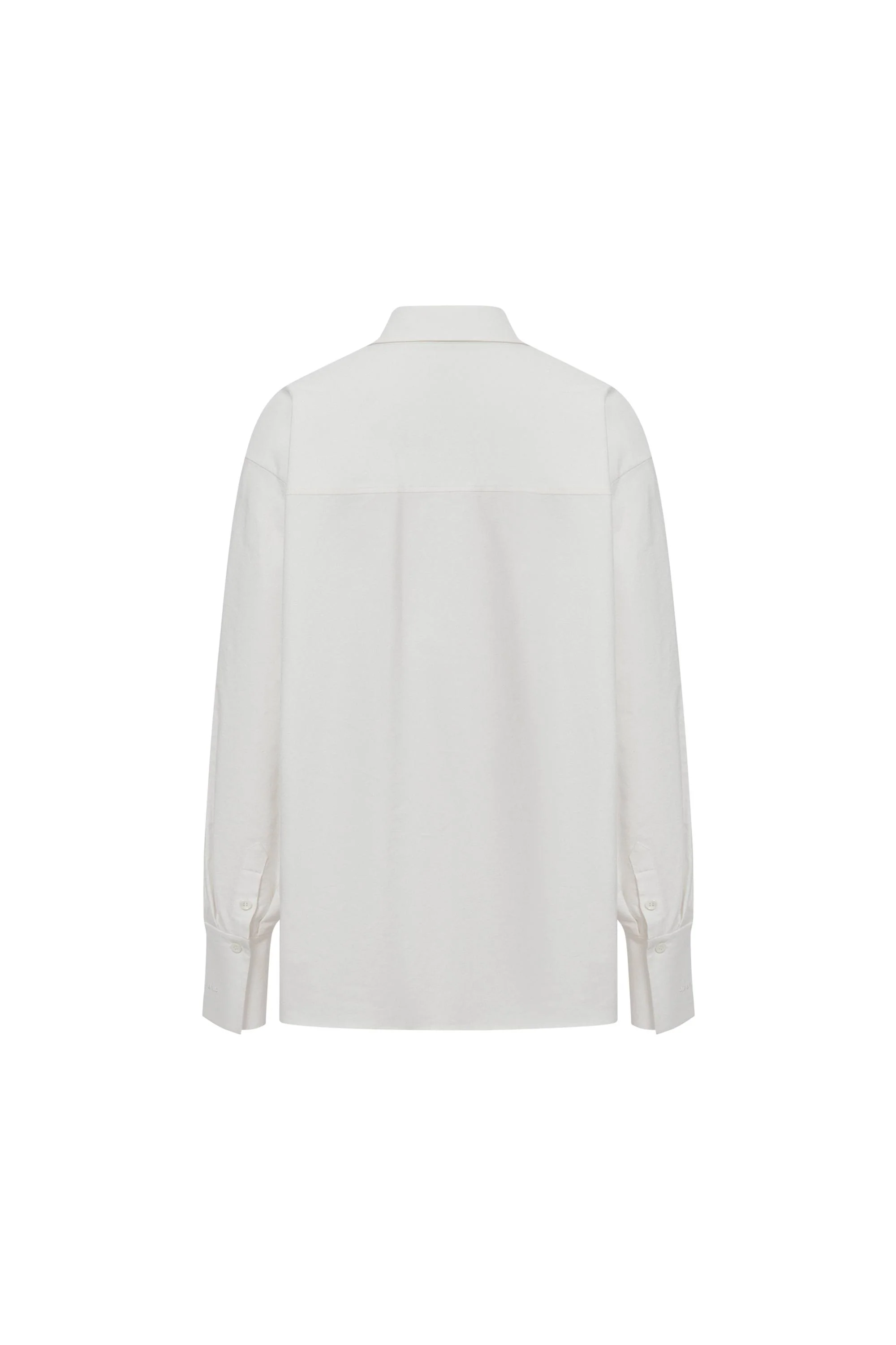 Linda Button-Up Shirt in Oxford Cotton - Image 11