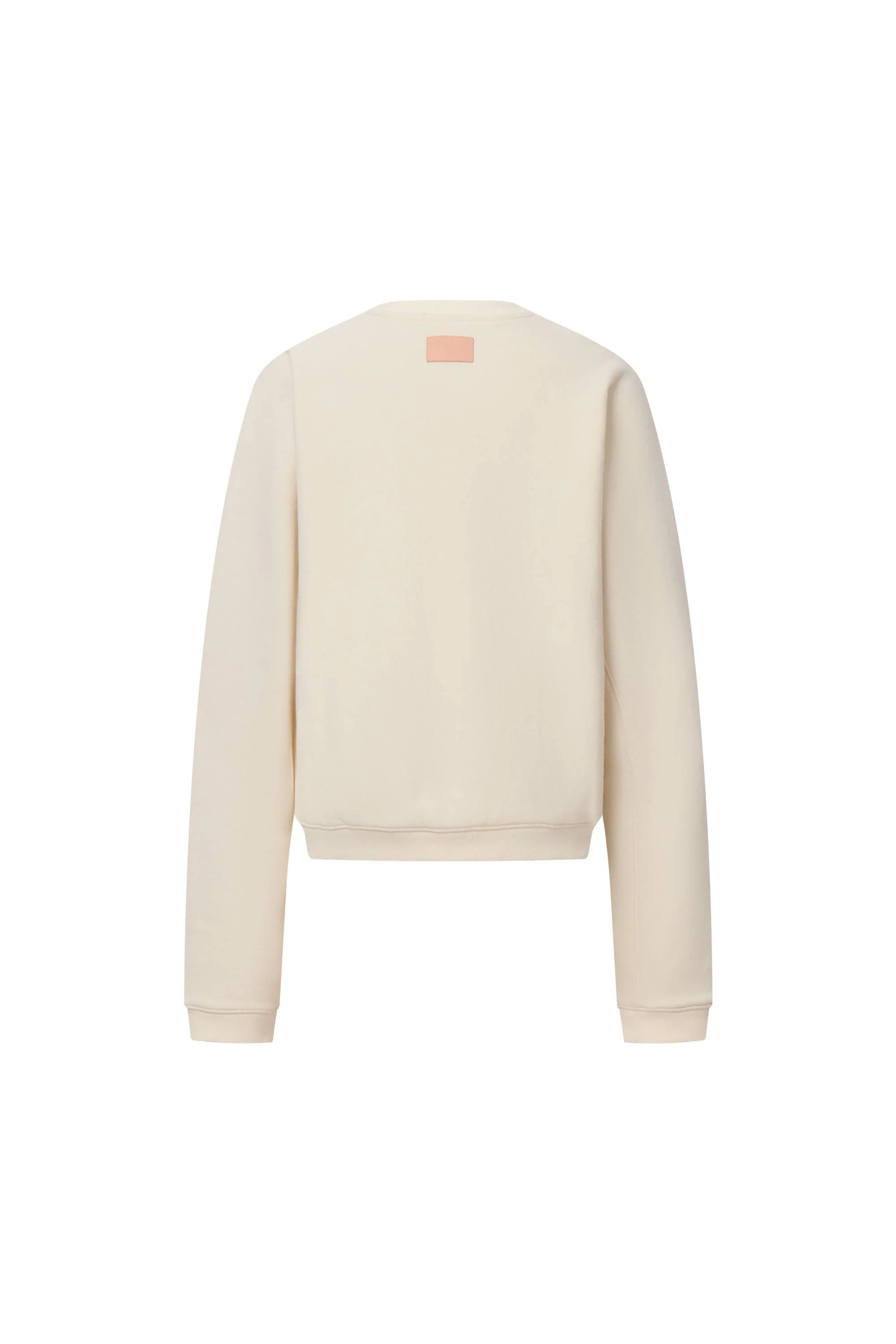 Lotus Beige Crewneck Sweatshirt in Cotton - Image 11