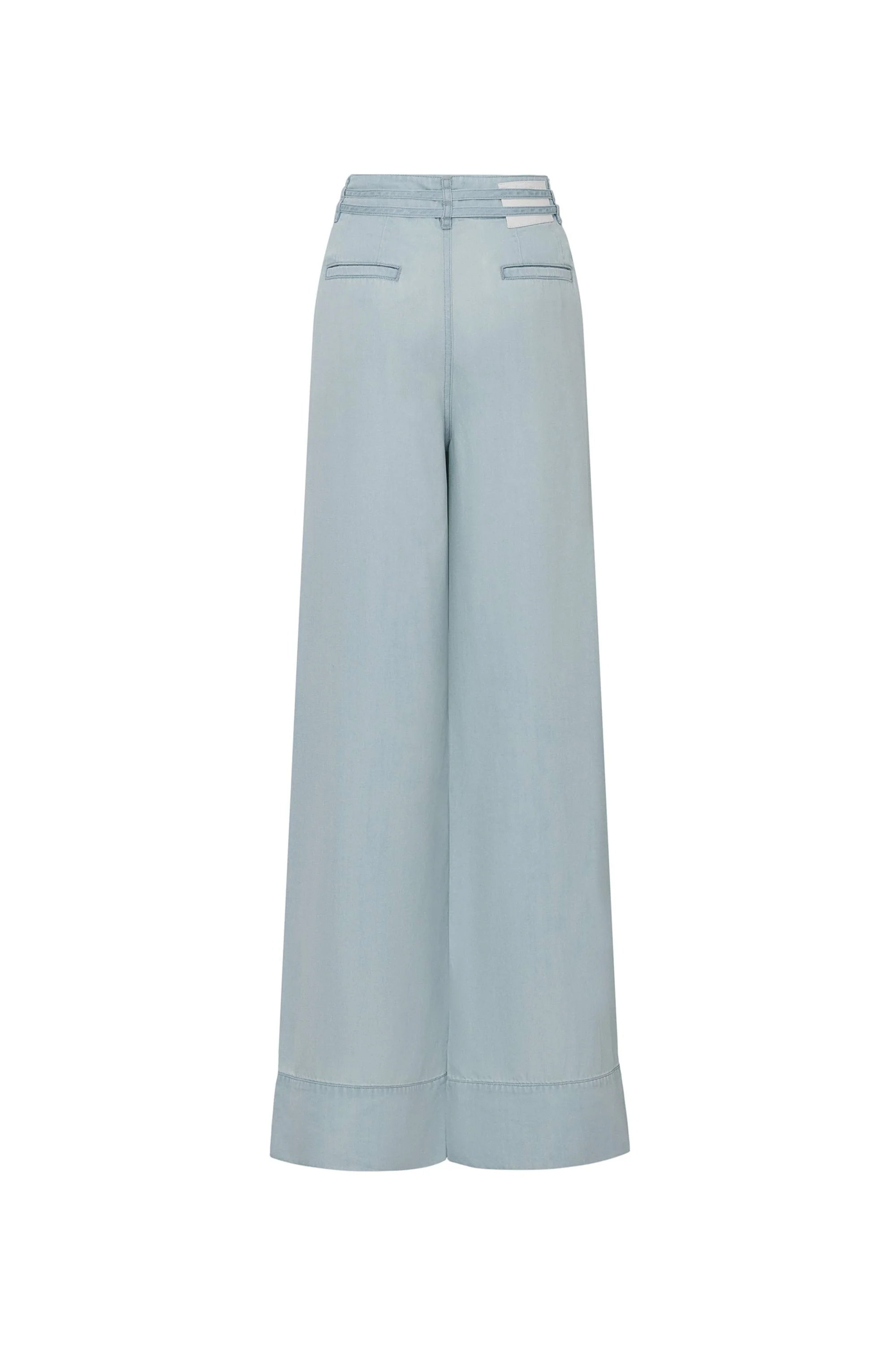 Lucy Light Blue Jeans in Lyocell-Acetate - Image 11