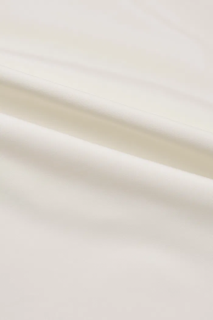 Maddalena White Duck Down Long Down Coat in Ultra Light Fabric - Image 9