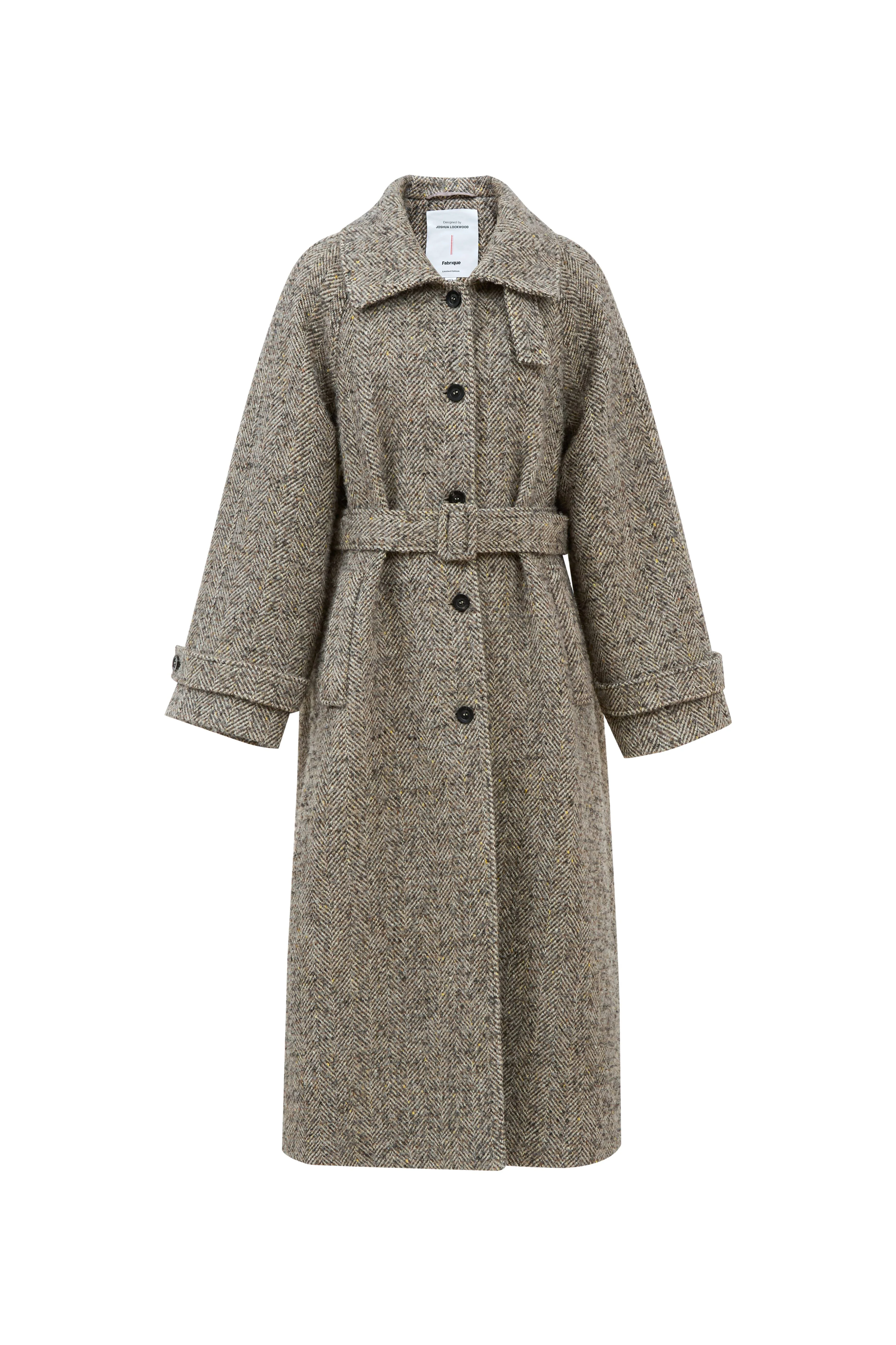 Margot Long Coat in Wool-Alpaca Blend - Image 10