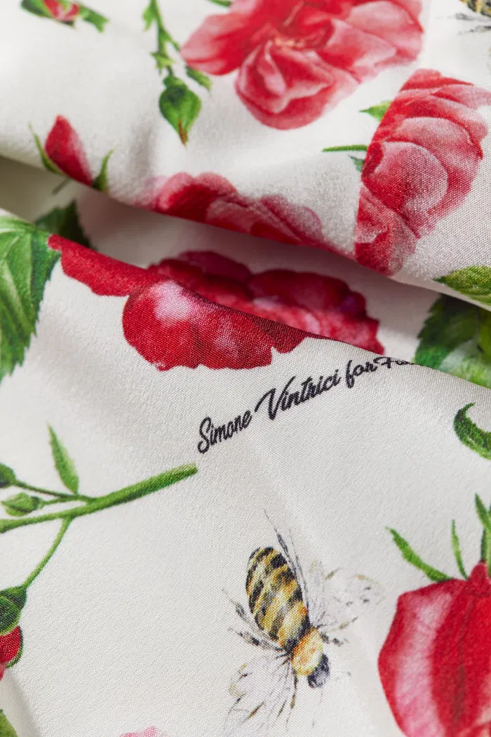 Martina Rosie Maxi Dress in Silk Crepe de Chine - Image 9