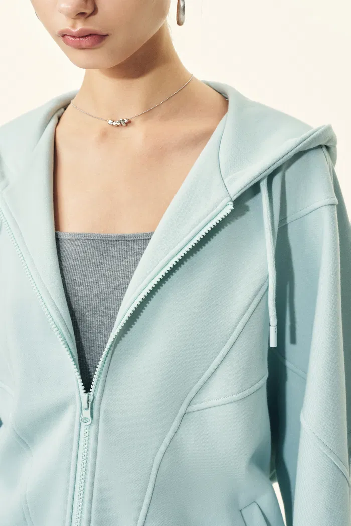 Melody Batwing Sleeve Oversized Hoodie in Cotton - Image 6