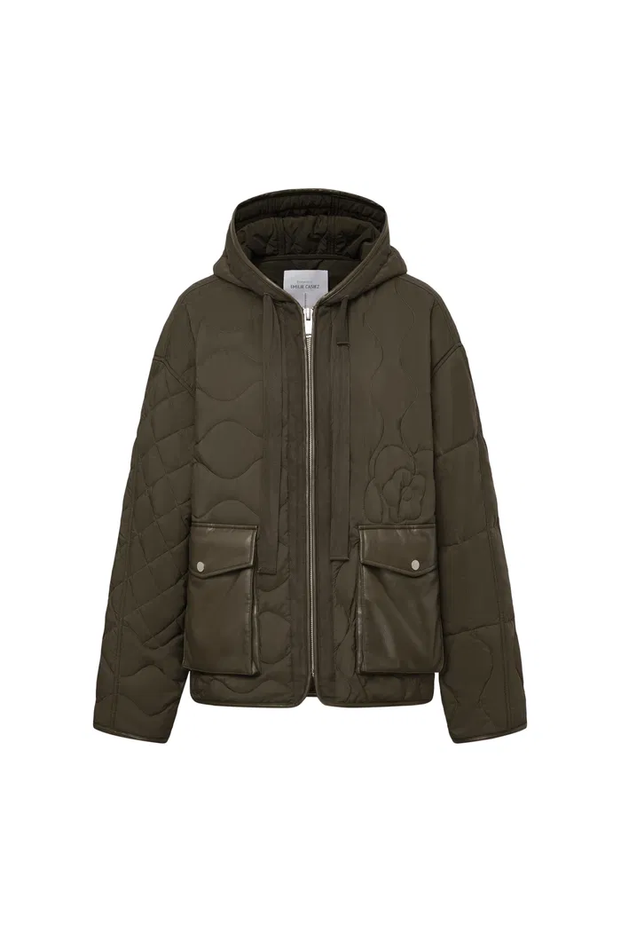 Michelle Water-Repellent Quilted Puffer Jacket in Lighweight High Density Fabric - Image 10