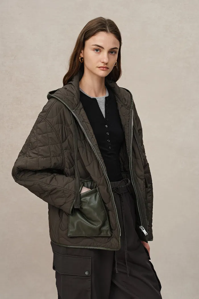 Michelle Water-Repellent Quilted Puffer Jacket in Lighweight High Density Fabric - Image 6