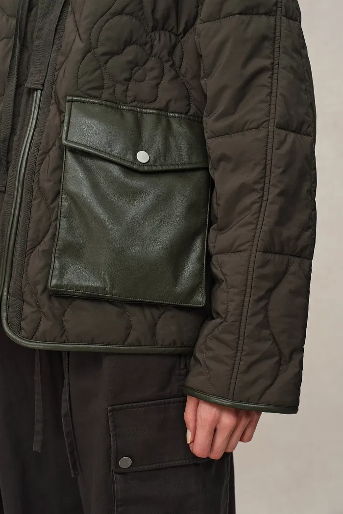 Michelle Water-Repellent Quilted Puffer Jacket in Lighweight High Density Fabric - Image 8
