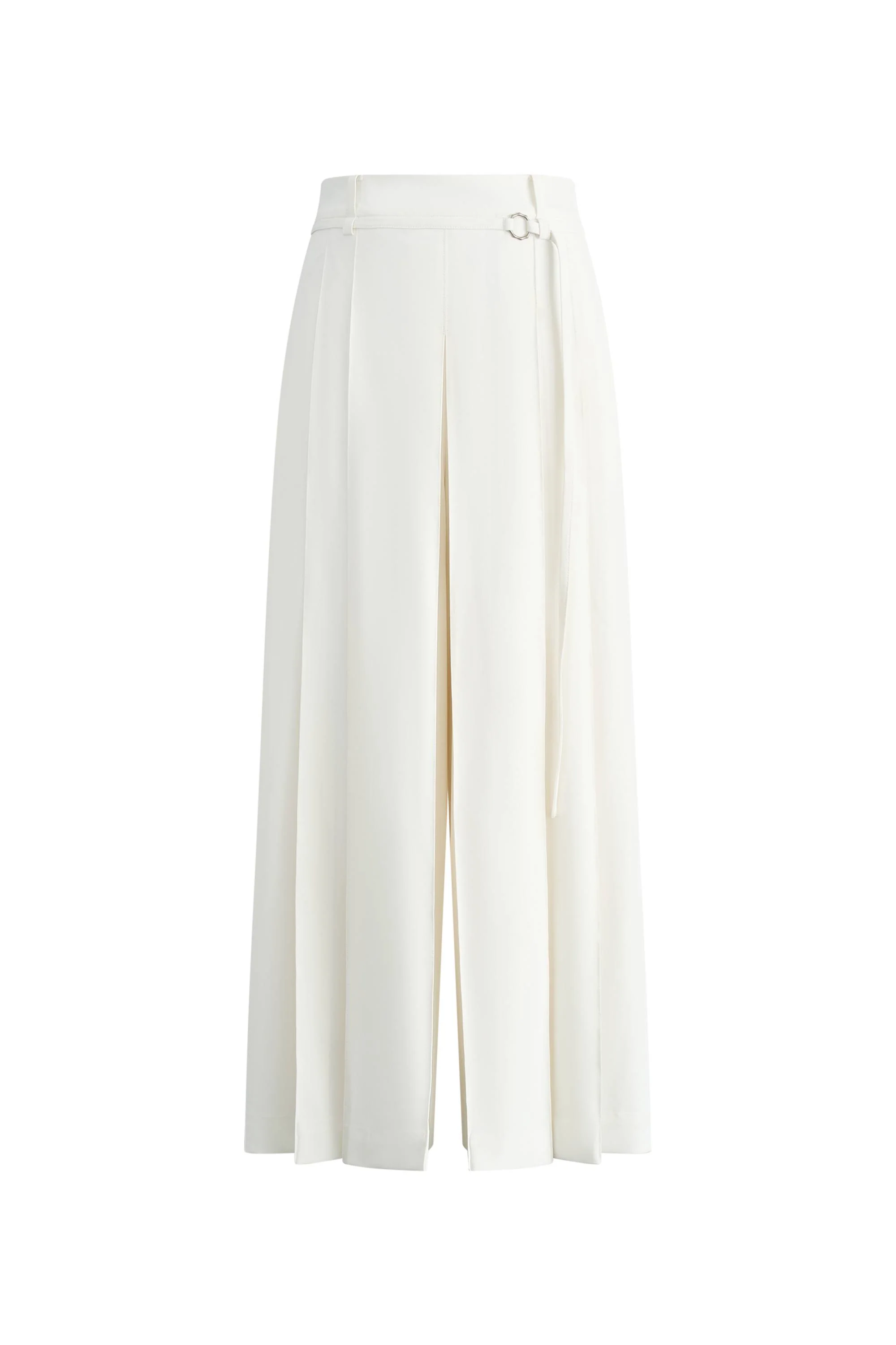 Mignon Anti Transparency Wide Leg Culottes in Lightweight Suiting - Image 8