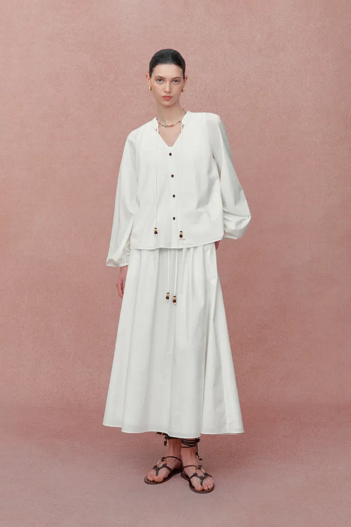 Mignon Maxi Skirt in UPF 200+ Cotton-Feel Sun Protection - Image 2