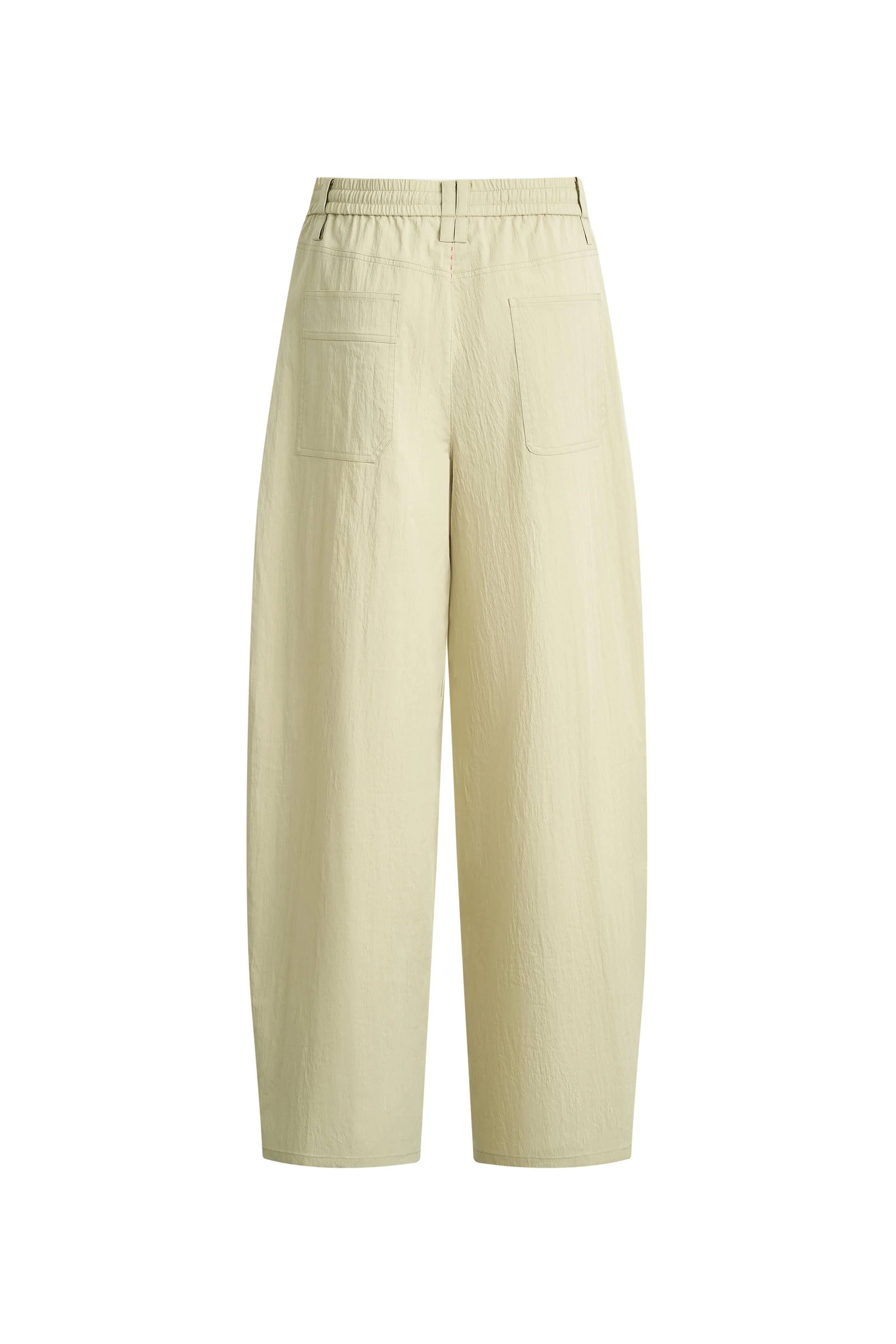 Mina Balloon Cropped Pants in Cotton - Image 10