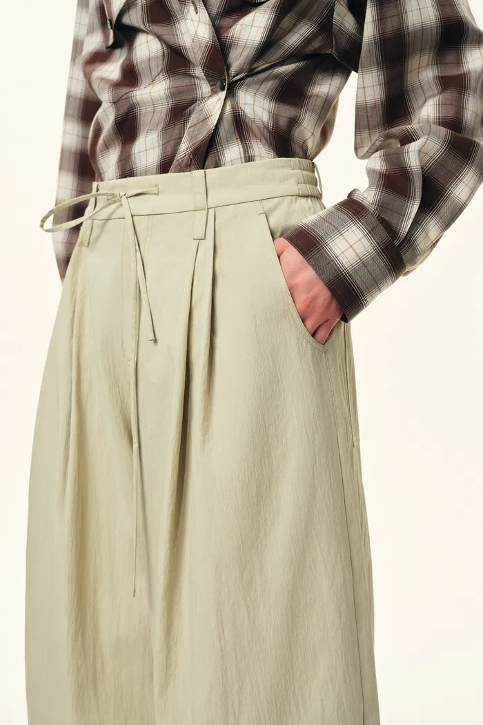 Mina Balloon Cropped Pants in Cotton - Image 6