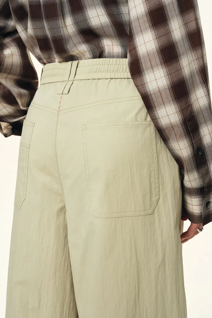 Mina Balloon Cropped Pants in Cotton - Image 7