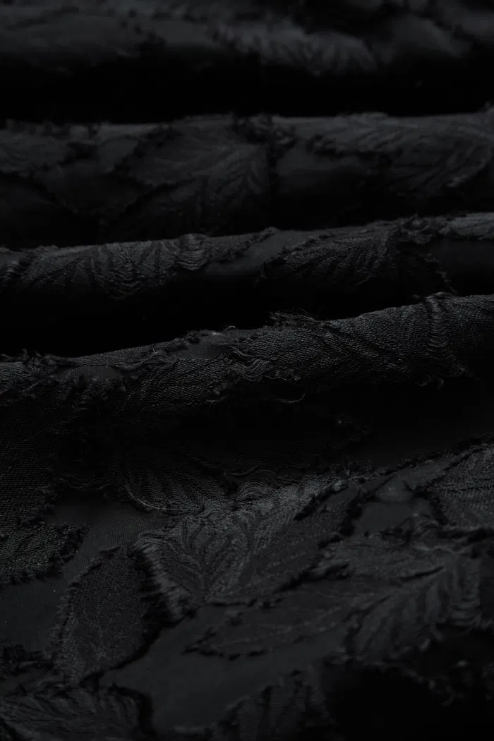 Mischa Midi Skirt in Devoré Viscose Blend - Image 9
