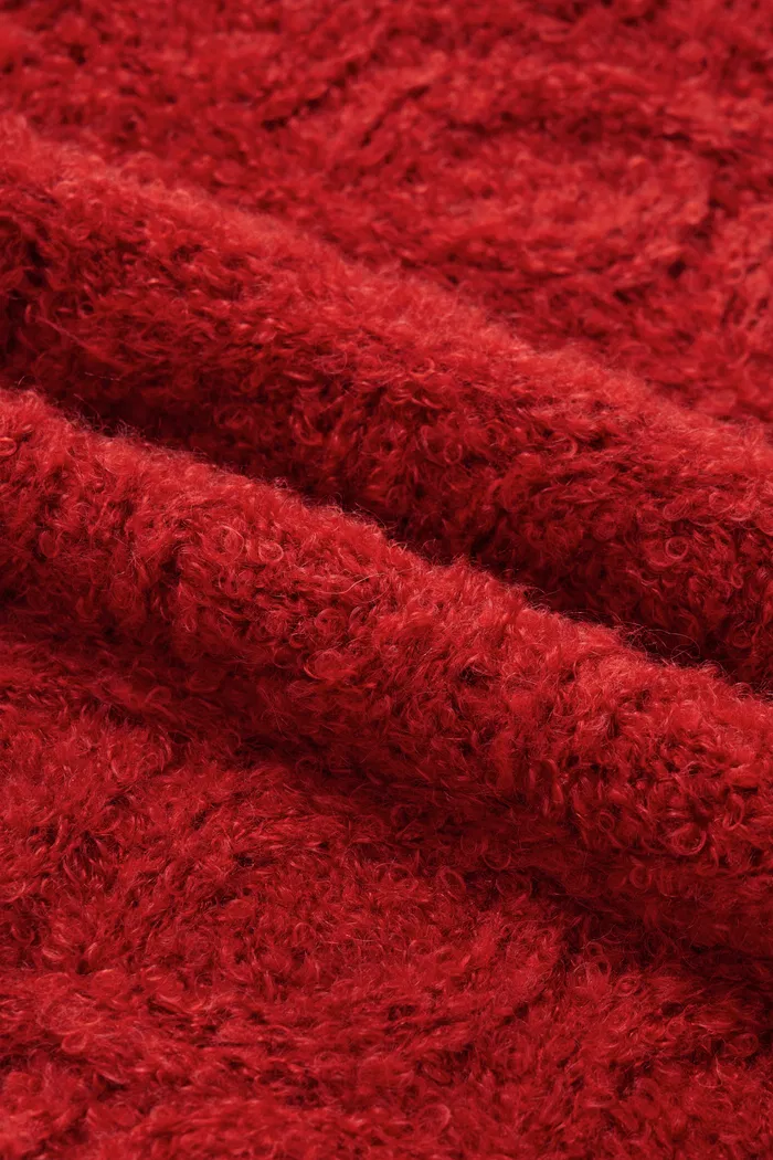 Mist Sweater in Kid Mohair Bouclé Knit - Image 10