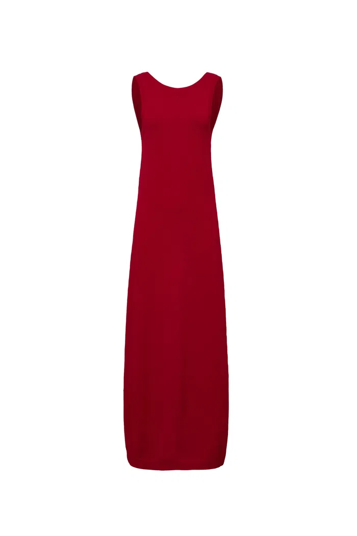 Molly Fitted Dress in High Stretch Knit - Image 10
