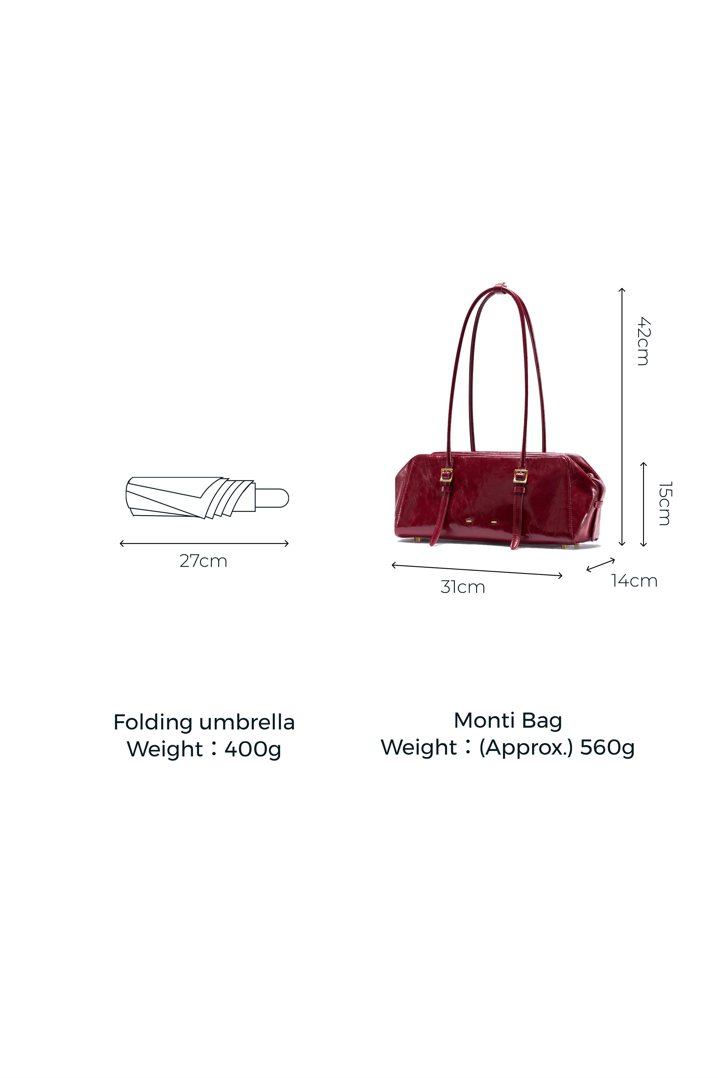 Monti East West Shoulder Bag in Oiled Waxed Top Grain Leather - Image 9