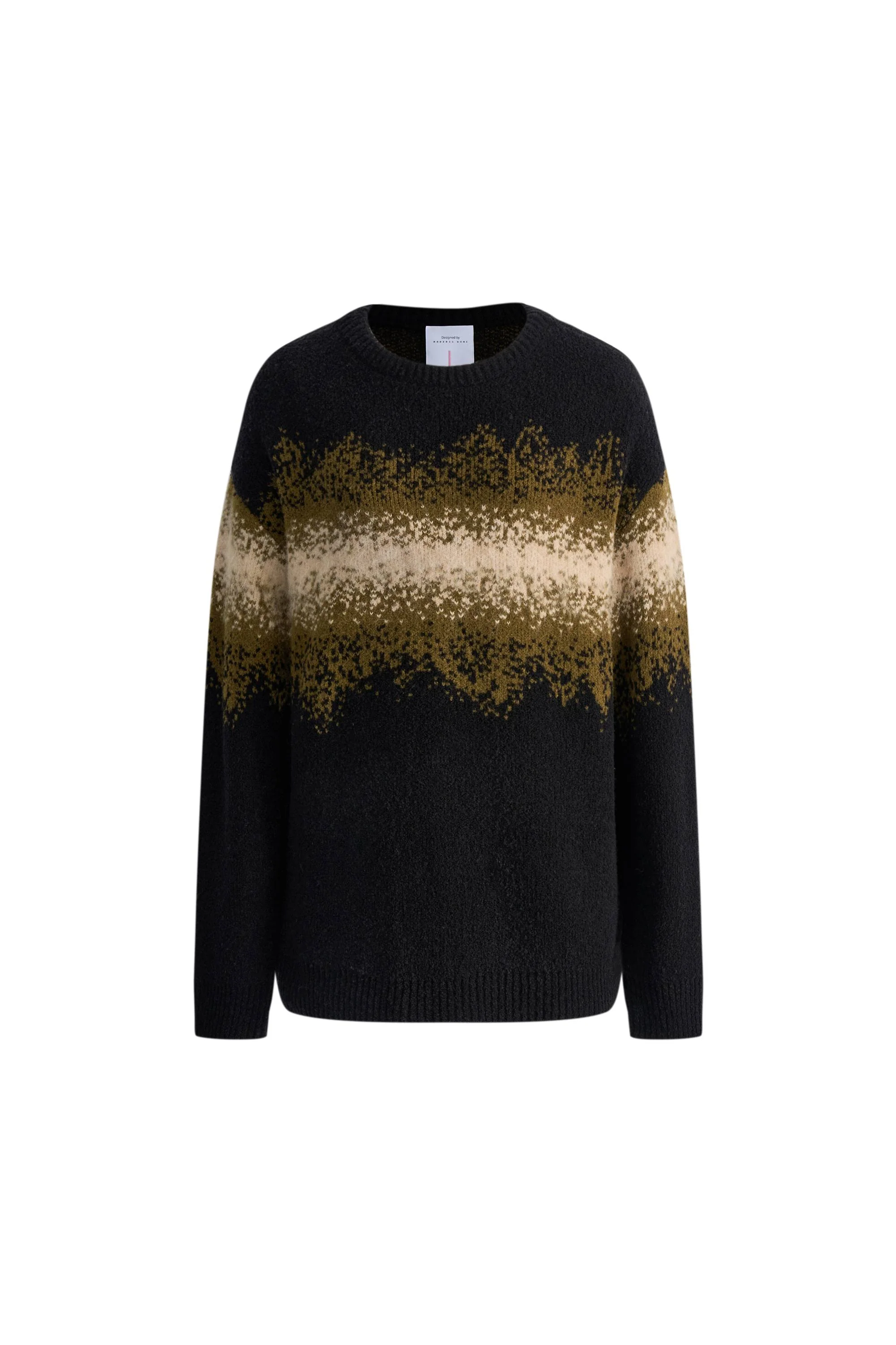 Mophis Gradient Sweater in Australian Merino Loop Yarn - Image 8