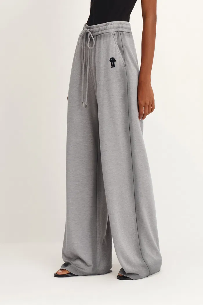 My Mr. Shadow Hand Sprayed Edges Drawstring Sweatpants in Modal-Acetate - Image 4