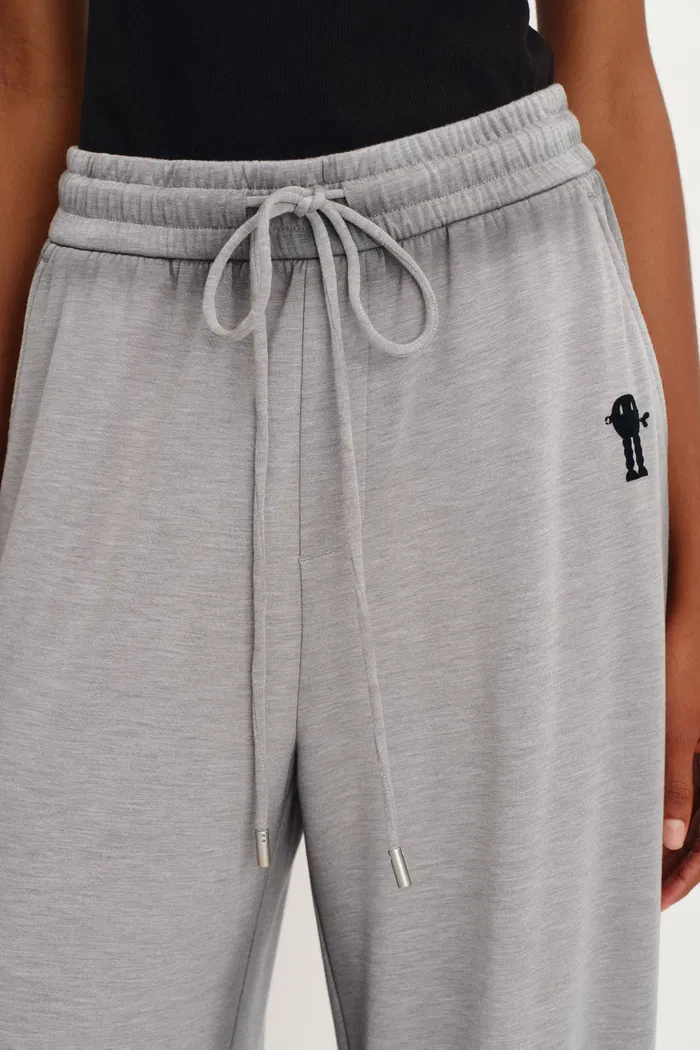 My Mr. Shadow Hand Sprayed Edges Drawstring Sweatpants in Modal-Acetate - Image 7