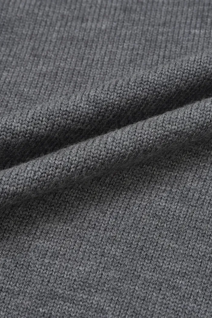 Olivia Floral Cable Cardigan in Merino Wool Cable Knit - Image 9