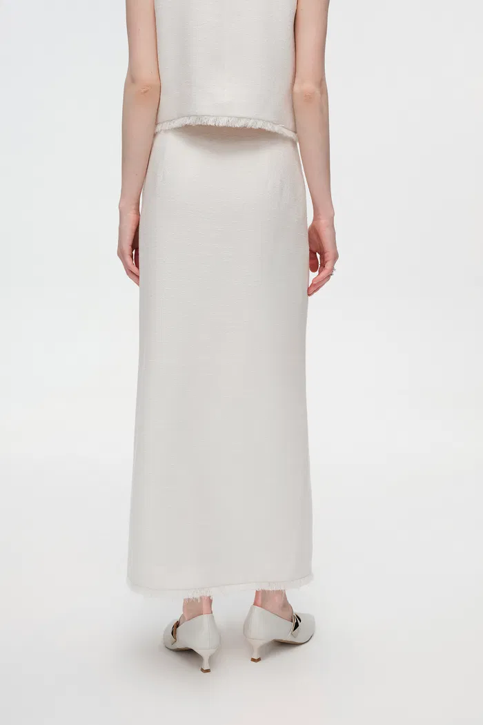 Orla Skirt in Tweed - Image 7