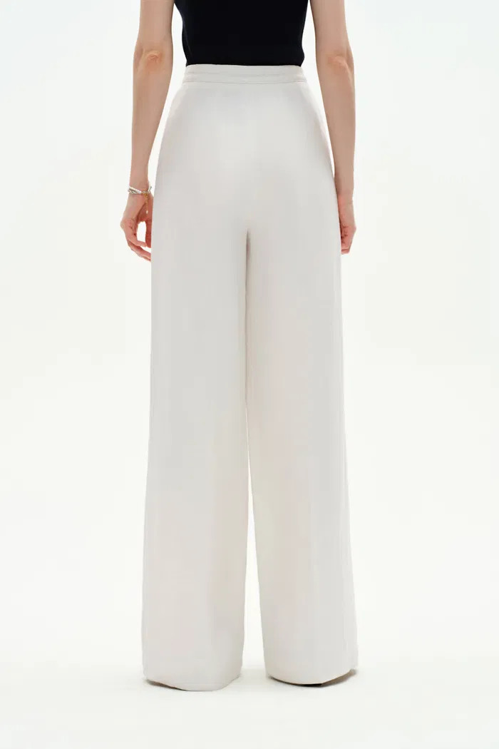 Perla Drawstring Casual Pants in Hemp - Image 8