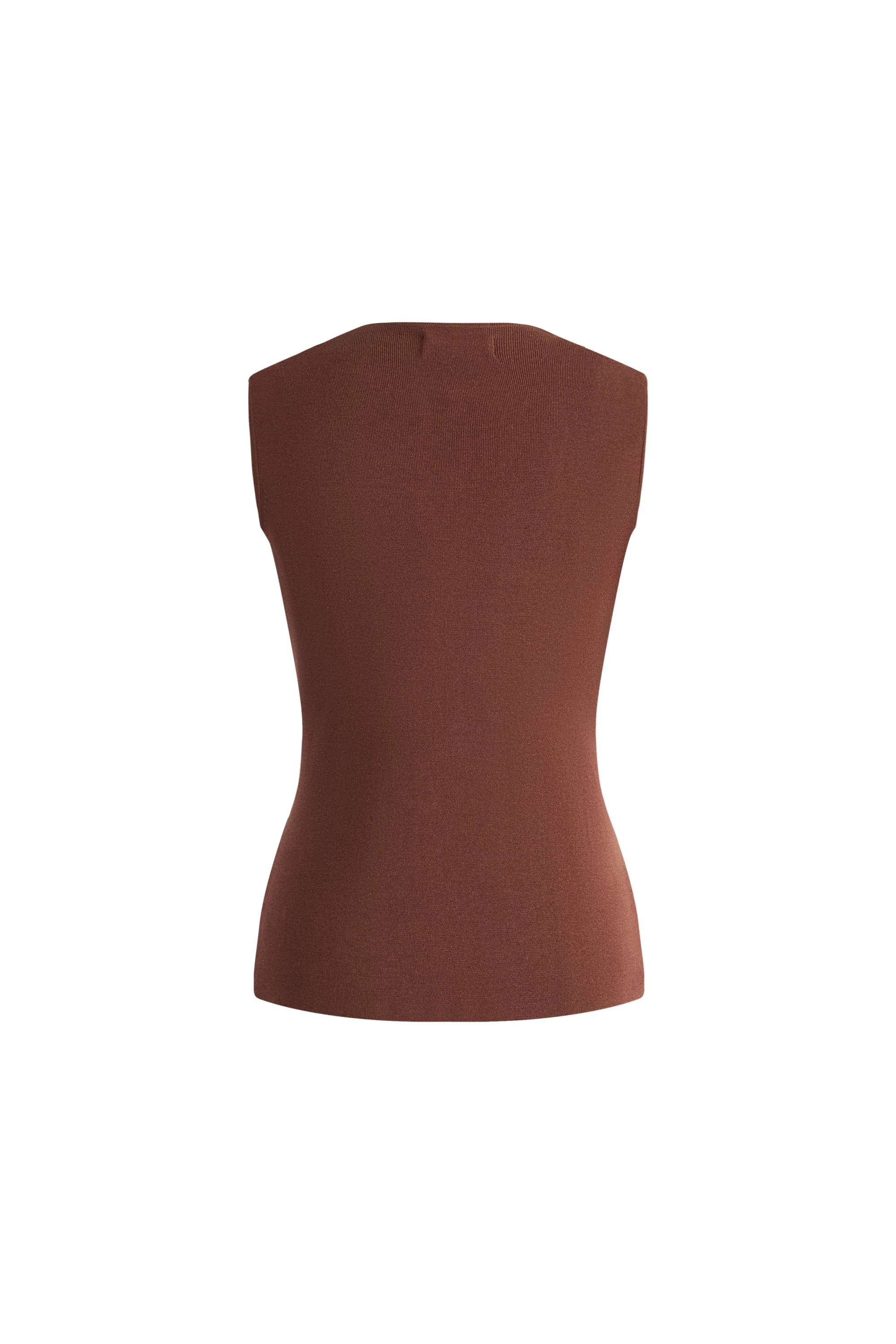 Quinn Vest Top in Summer Acetate Knit - Image 10