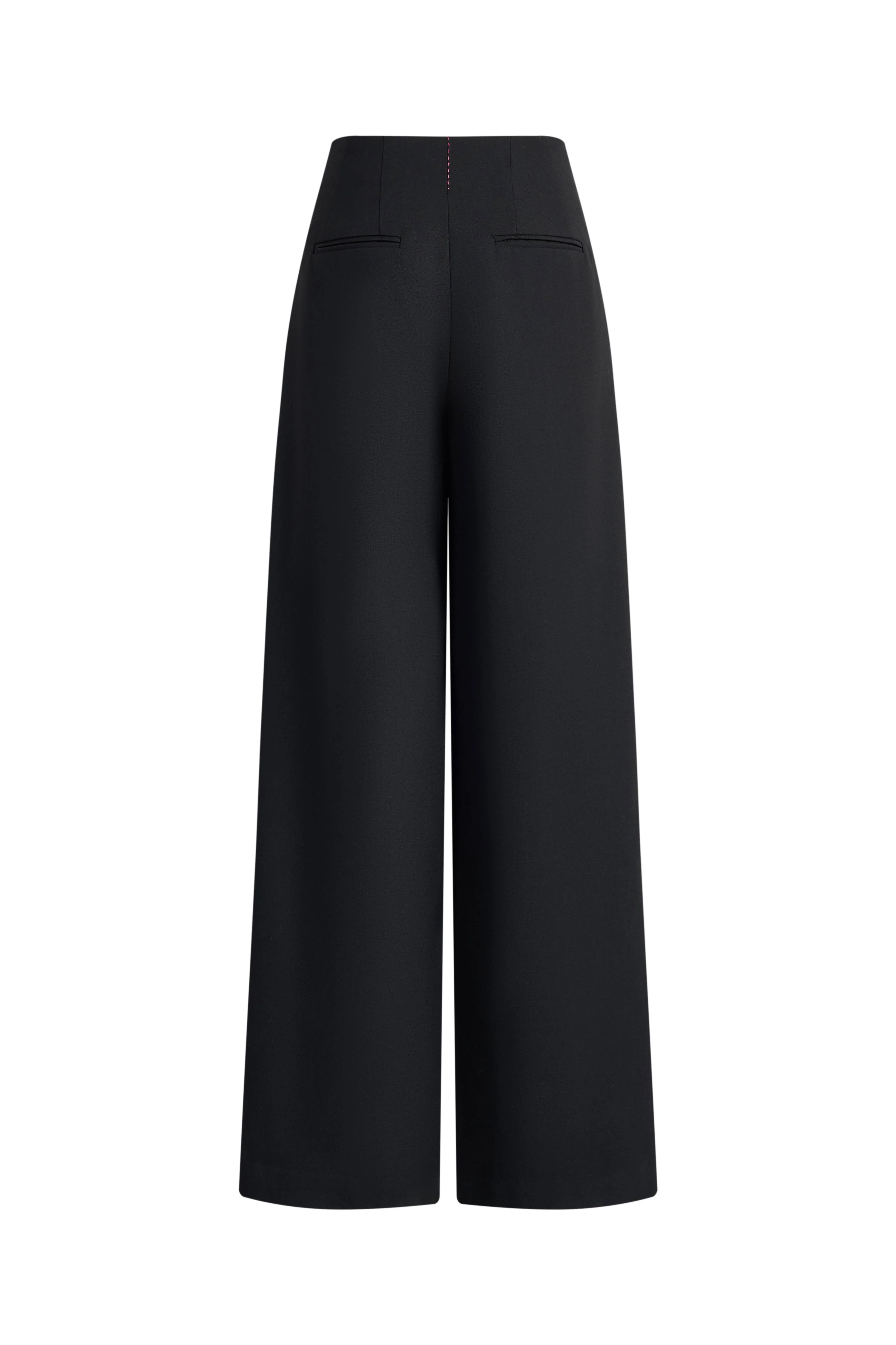 Ronan Belt-Detail Tailored Trousers in Sheep Wool - Image 7