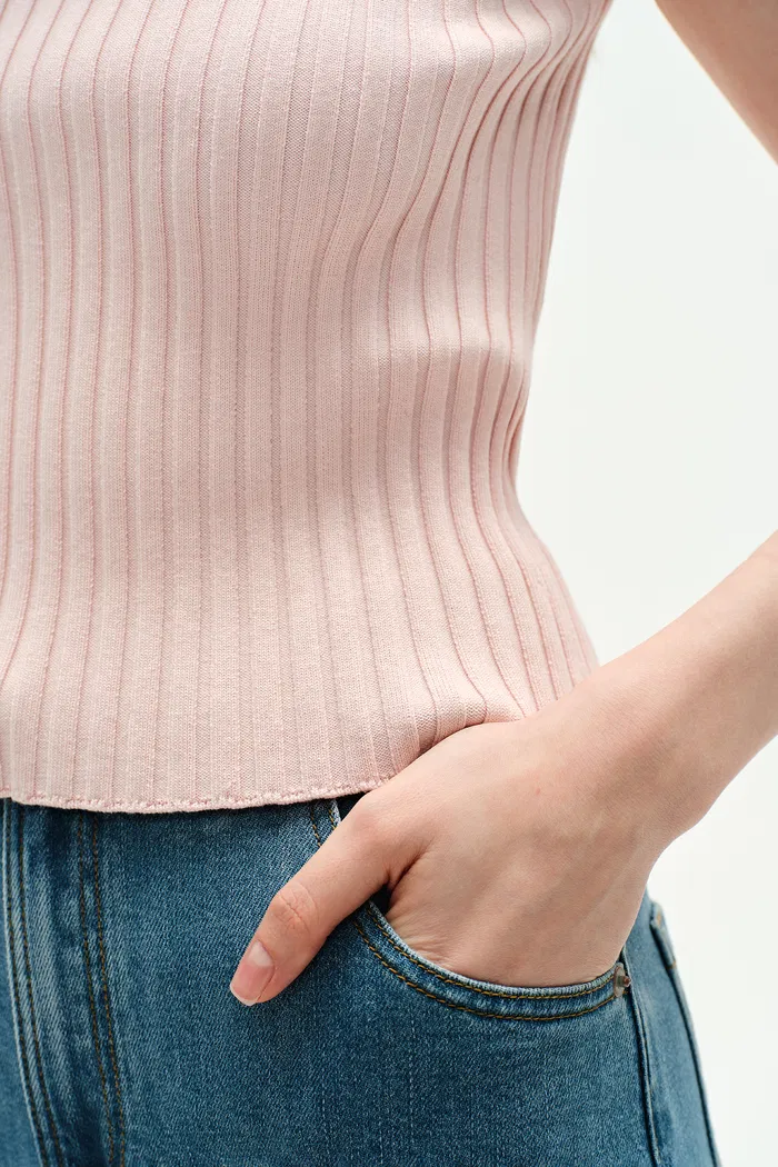 Sabrina Floral Sweater in Silk Cotton Knit - Image 9