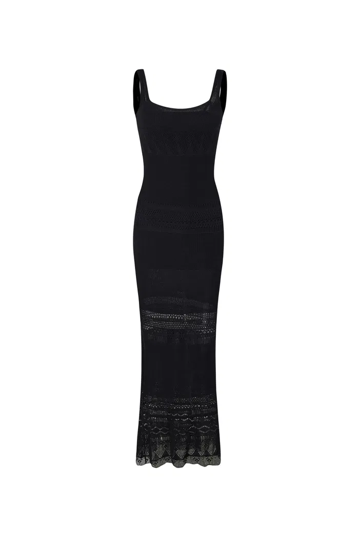 Sacha Bodycon Sundress in Cotton Blend - Image 10