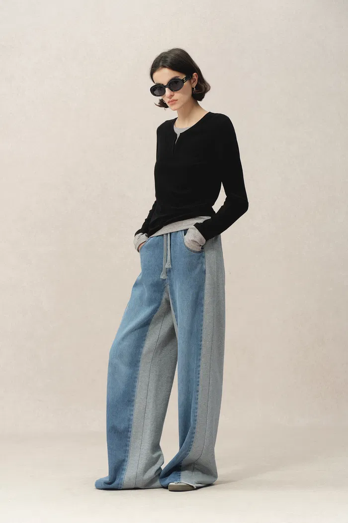 Sereta Two Color Casual Pants - Image 3