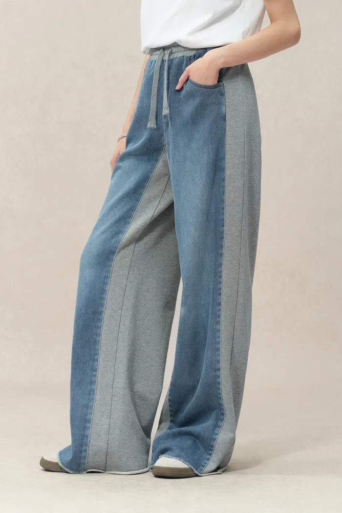 Sereta Two Color Casual Pants - Image 5