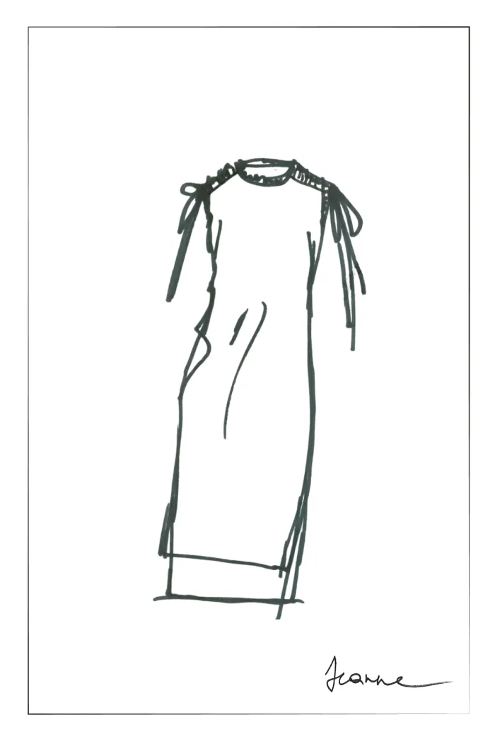 Sibilla Ten Crochet Pattern Openwork Dress in Crisp Cotton Knit - Image 10