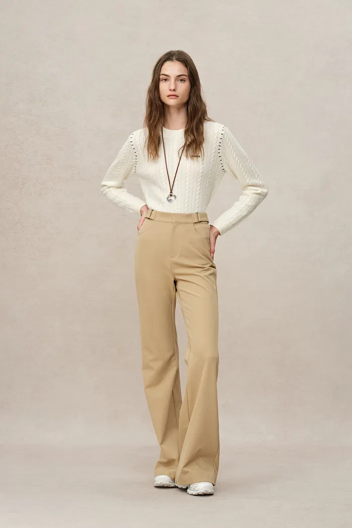 Ski Casual Flared Pants in Four-Way Stretch Fabric - Image 2
