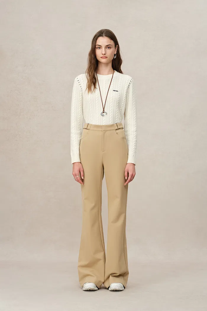 Ski Casual Flared Pants in Four-Way Stretch Fabric - Image 3