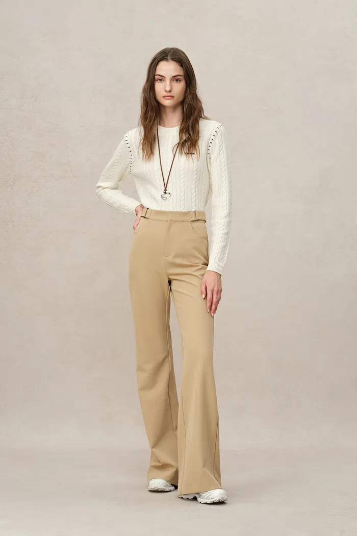 Ski Casual Flared Pants in Four-Way Stretch Fabric - Image 4