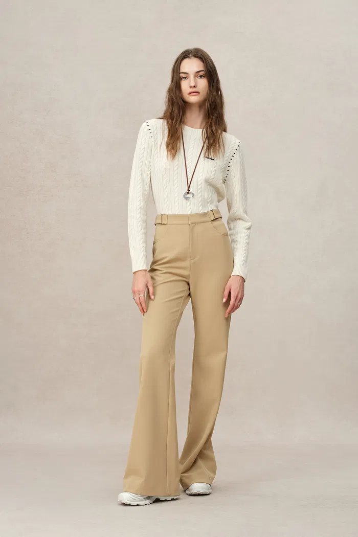 Ski Casual Flared Pants in Four-Way Stretch Fabric - Image 5