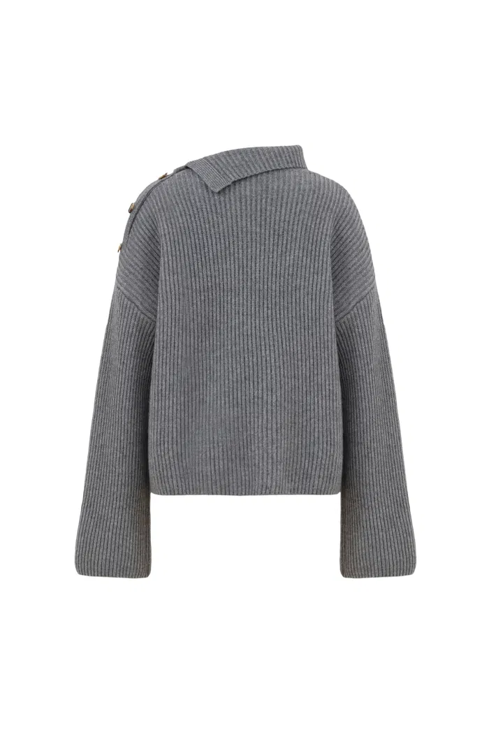 Soleil Sweater in Merino Cashmere Knit - Image 11