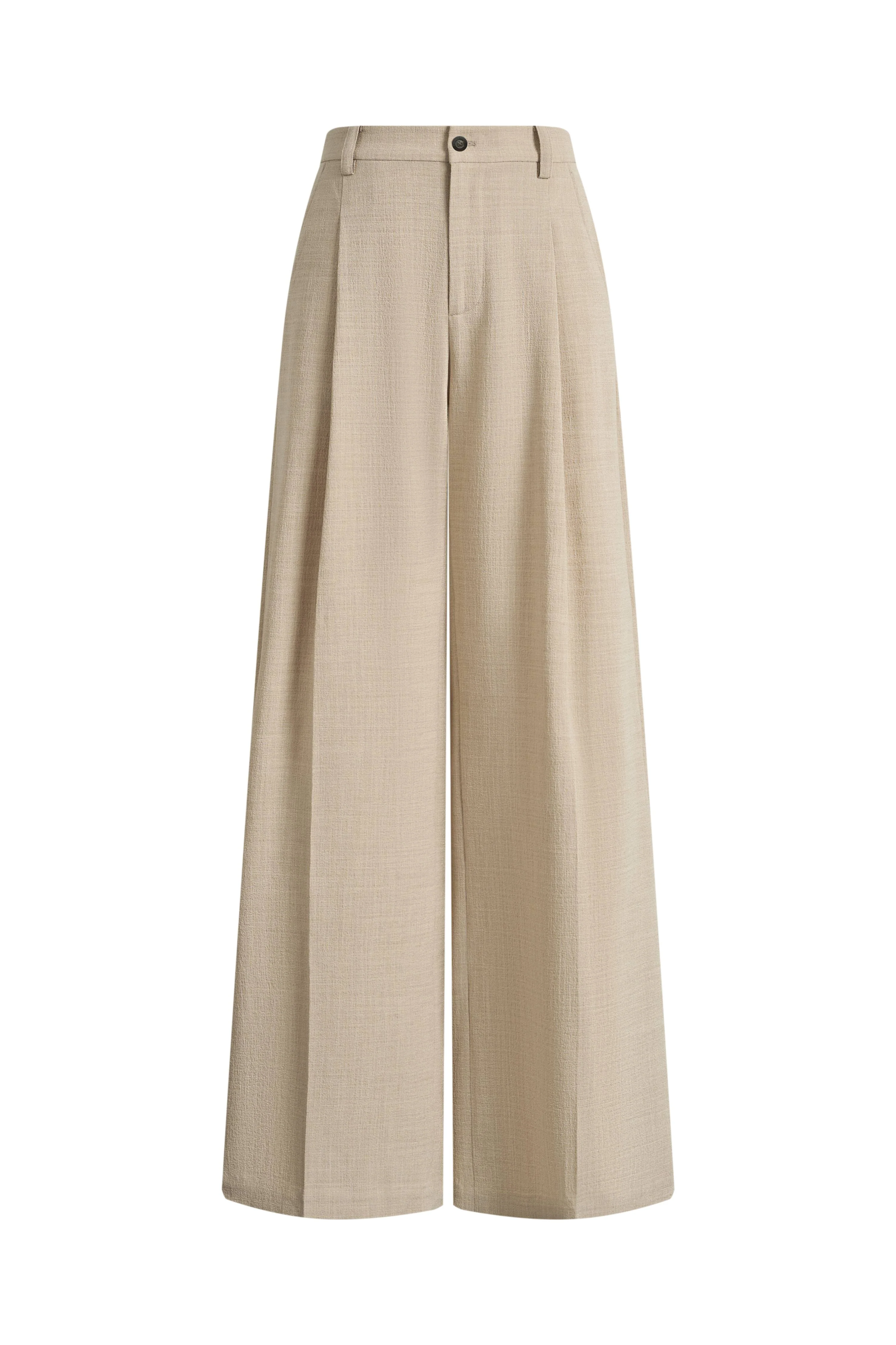 Solo Baggy Pants in Linen Style Blend - Image 6