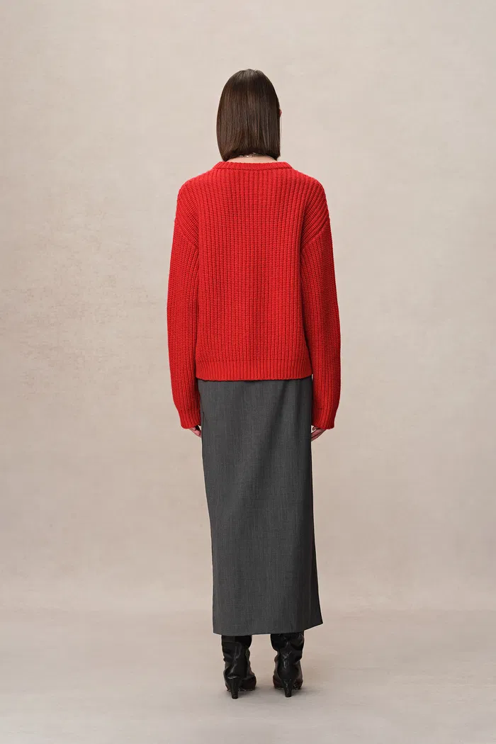Star Lover Zodiac Knit Sweater in Chunky Merino Wool Knit - Image 5
